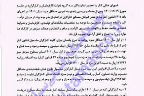 تازه ترین خبر از  افزایش حقوق ۱۴۰۳