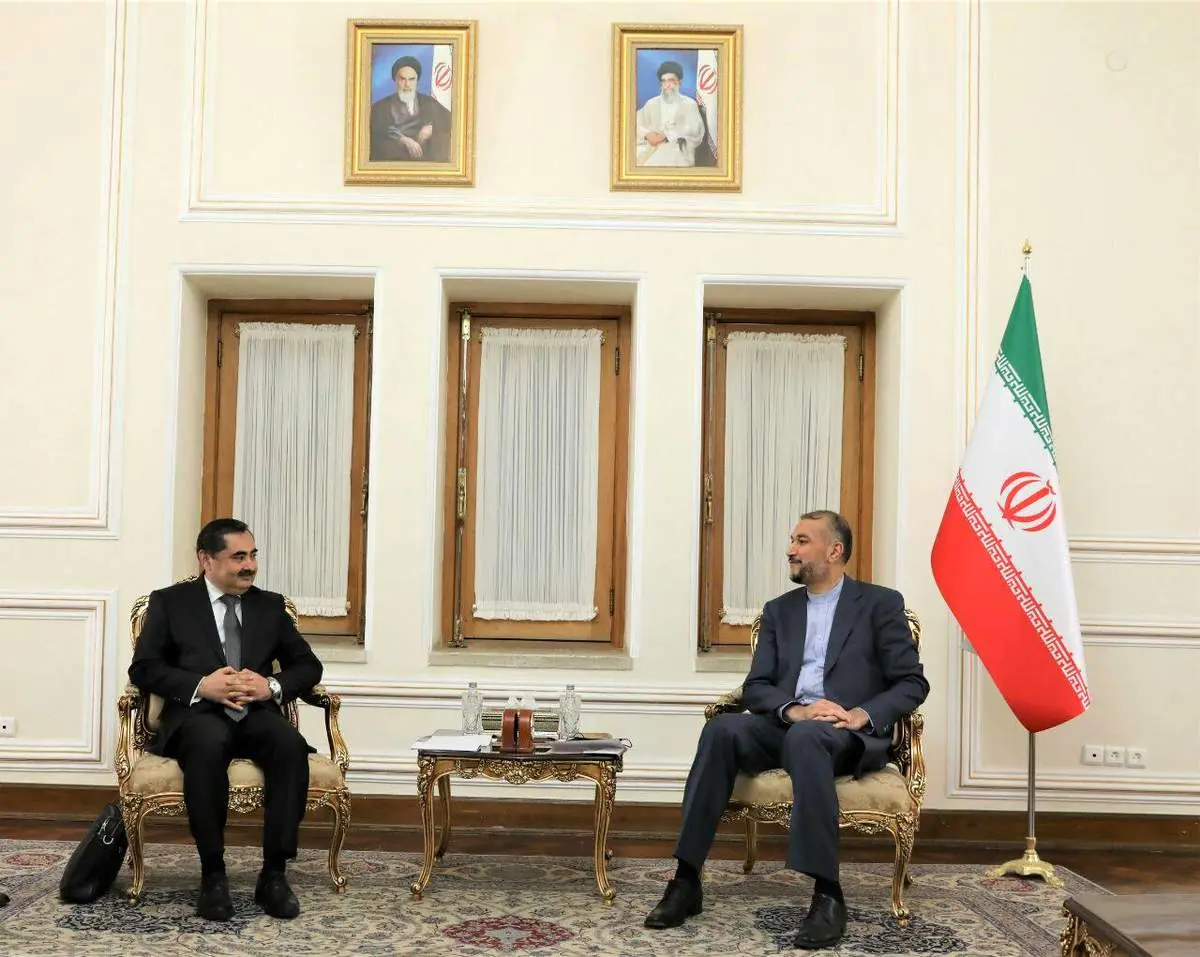 دیدار معاون وزیر خارجه جمهوری تاجیکستان با وزیر خارجه کشورمان