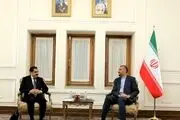 دیدار معاون وزیر خارجه جمهوری تاجیکستان با وزیر خارجه کشورمان 