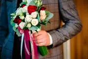 جشن عروسی باورنکردنی پسر 20 ساله با سگش/ لباس عروس عجیب بر تن سگ/ عکس