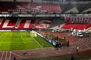 استادیوم الاهلی - پرسپولیس جنجالی شد