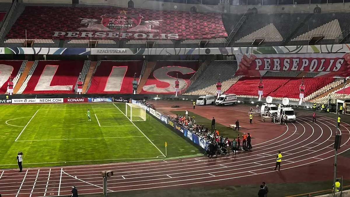 استادیوم الاهلی - پرسپولیس جنجالی شد