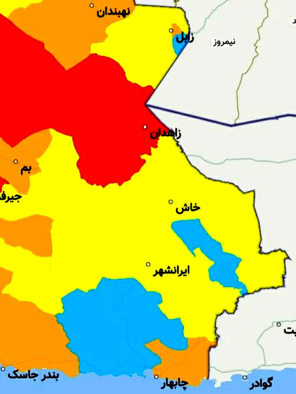 آخرین و جدیدترین لیست اسامی شهرهای آبی کرونایی کشور از 30 فروردین ماه 