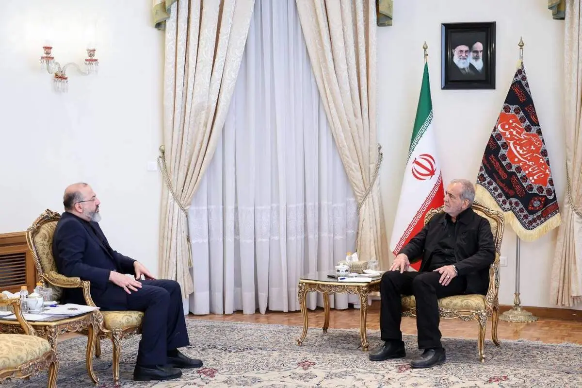 دیدار رئیس دیوان محاسبات کشور با رییس جمهور منتخب