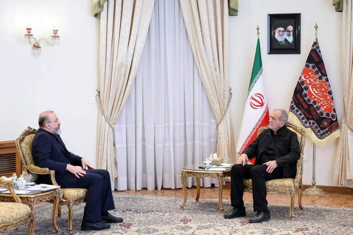 دیدار رئیس دیوان محاسبات کشور با رییس جمهور منتخب