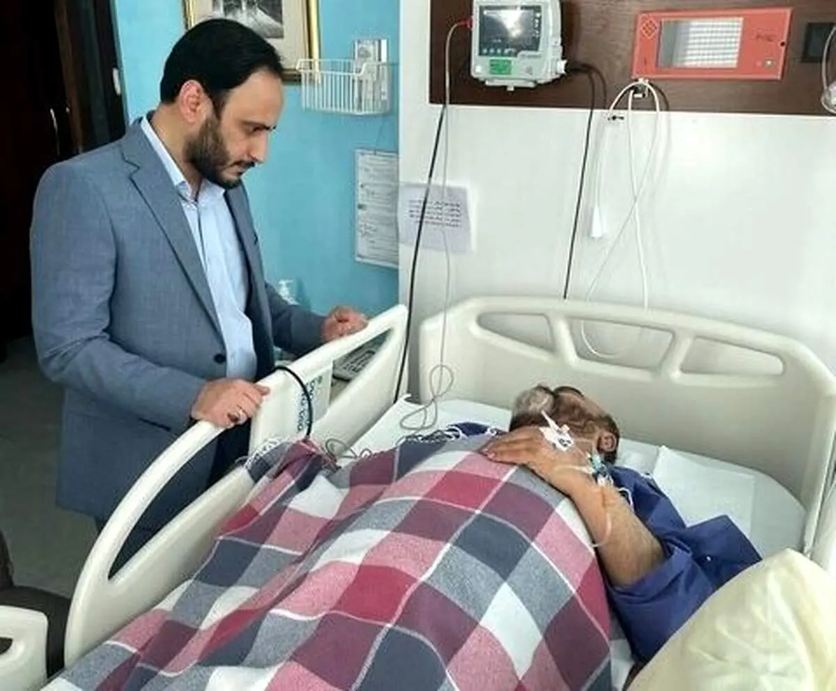 اولین عکس از وزیر دولت رئیسی بر روی تخت بیمارستان/ ببینید