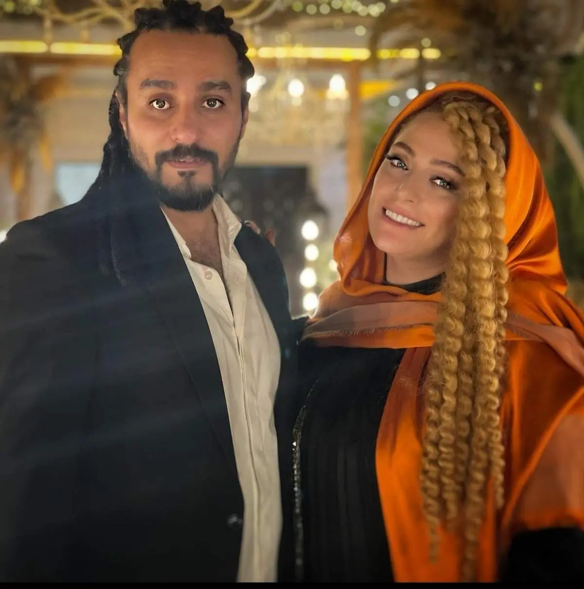  نگین معتضدی با انتشار تصاویری نامتعارف روی سحر قریشی را کم کرد!/ عکسها