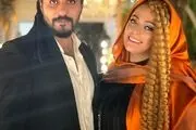  نگین معتضدی با انتشار تصاویری نامتعارف روی سحر قریشی را کم کرد!/ عکسها