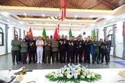 حضور نمایندگان نیروی دریایی ایران در چین