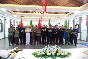 حضور نمایندگان نیروی دریایی ایران در چین