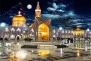 عکس جالب از جنگنده ارتش ایران بر فراز گنبد منور رضوی + عکس