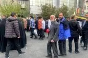 حسین شریعتمداری در انظار عمومی ظاهر شد + ببینید 