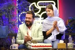 بازیگر طلاق گرفته سینما در نوروز با زن و بچه اش جشن گرفت/ عکس