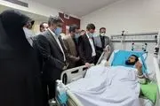 معاون رئیس‌جمهور با مجروح حادثه حرم رضوی دیدار کرد 