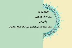 لایحه بودجه ۱۴۰۴ در کمیسیون تلفیق تصویب شد