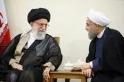 دیدار خصوصی حسن روحانی با رهبر انقلاب
