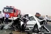 تصاویر آخرالزمانی از تصادف زنجیره‌ای در مشهد را ببینید