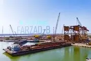 آغاز عملیات بارگیری جکت چهار پایه سکوی سرچاهی WHP-1 میدان مشترک با عربستان