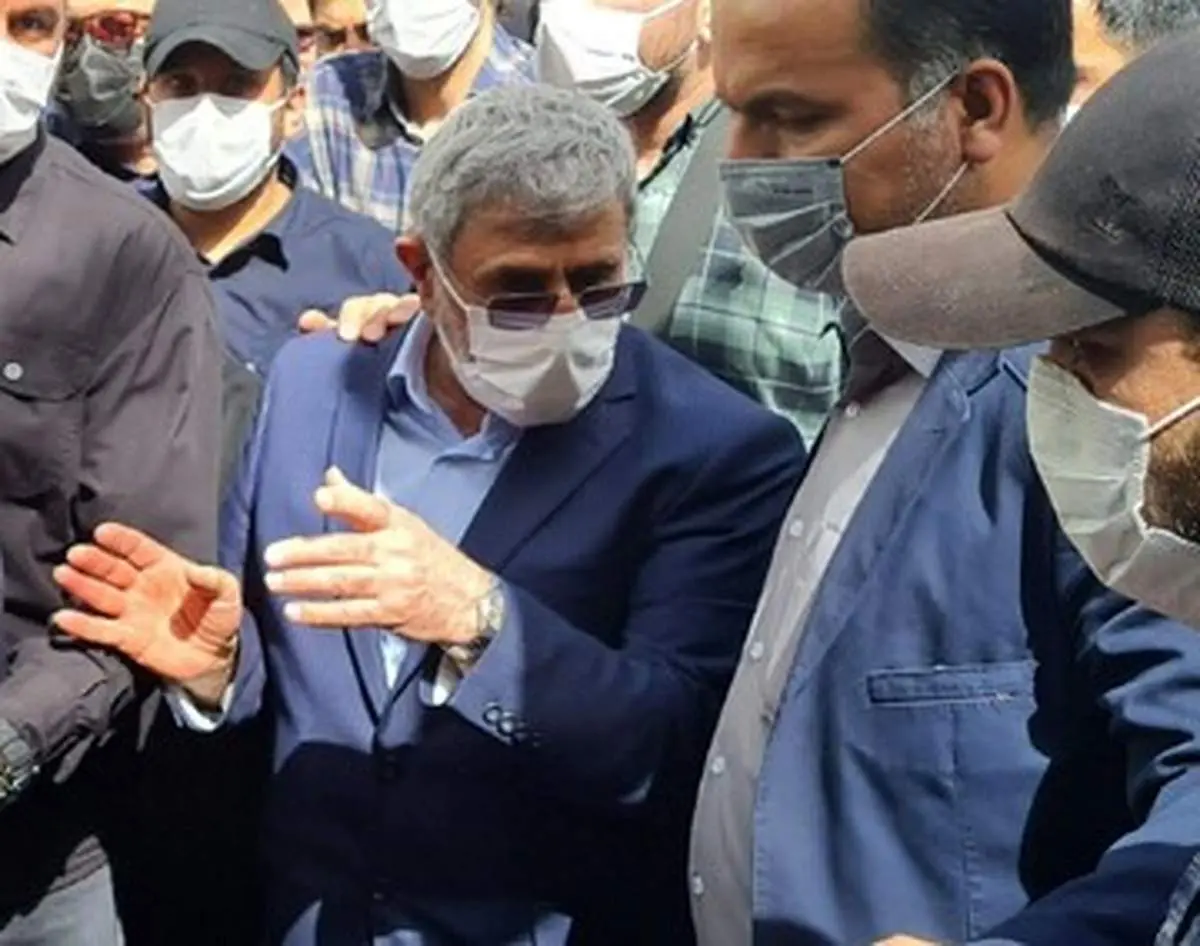 سردار قاآنی در مراسم تشیع پیکر شهید صیاد خدایی/ ببینید