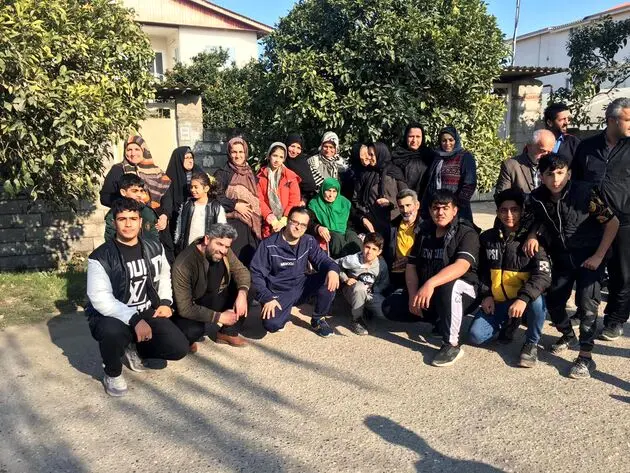 همایش پیاده روی خانوادگی در روستای  اسکنده سرخ رود