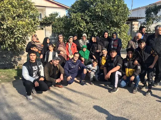 همایش پیاده روی خانوادگی در روستای  اسکنده سرخ رود