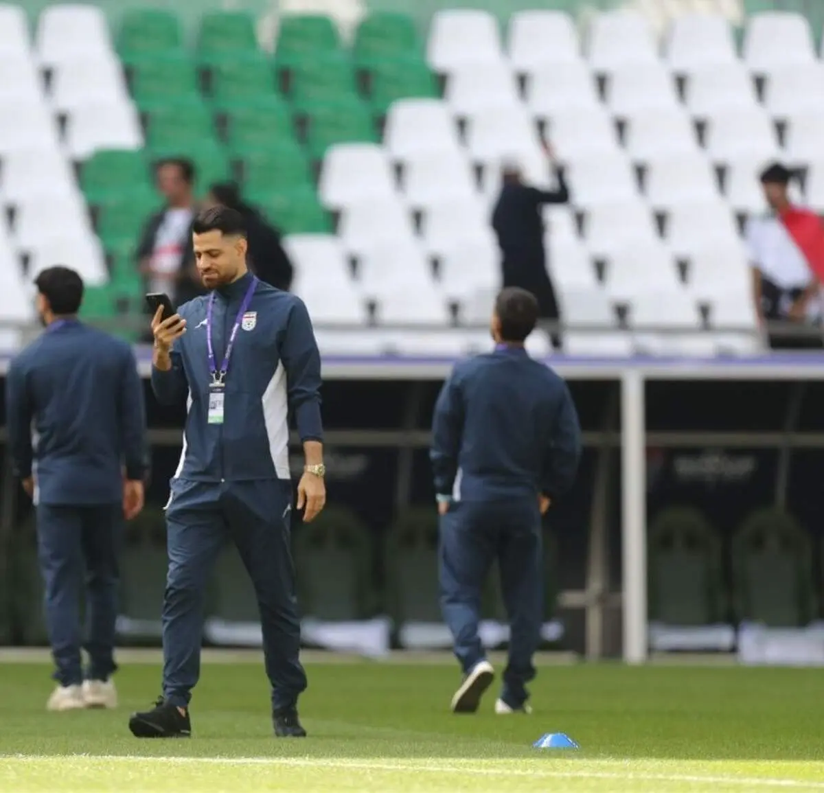 حرکت شگفت آور مدافع پرسپولیس سوژه شد+عکس