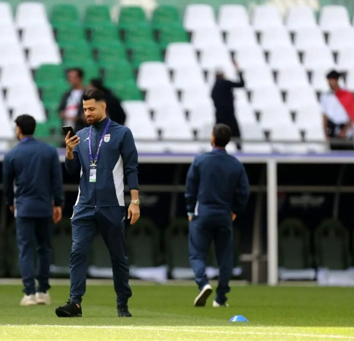 حرکت شگفت آور مدافع پرسپولیس سوژه شد+عکس