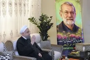 حسن روحانی: لاریجانی برای من برادری و به کشور خدمت کرد