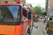 آتش سوزی مهیب در تهران| 60 نفر از خطر مرگ نجات یافتند