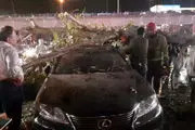 فوری، طوفان امروز تهران چند مصدوم داشت؟