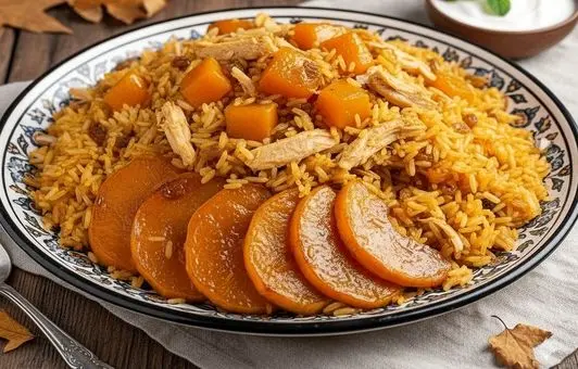 طرز تهیه کدو پلو به روش اصلی/ غذای خوشمزه پاییزی