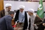 تصاویر آیت‌الله جوادی آملی در کربلا + ببینید 