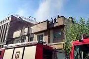 وقوع آتش سوزی مهیب در خیابان سعدی تهران/ شمار نجات یافتگان اعلام شد