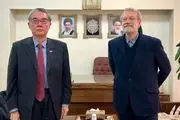 لاریجانی پس از مدت‌ها با این چهره دیدار کرد