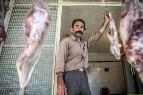  خلاقیت خنده دارد اوستا قصاب ربای نشان دادن عشقش به زنش/ عکس