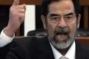 مشاجره لفظی صدام حسین در دادگاه با قاضی/ فیلم