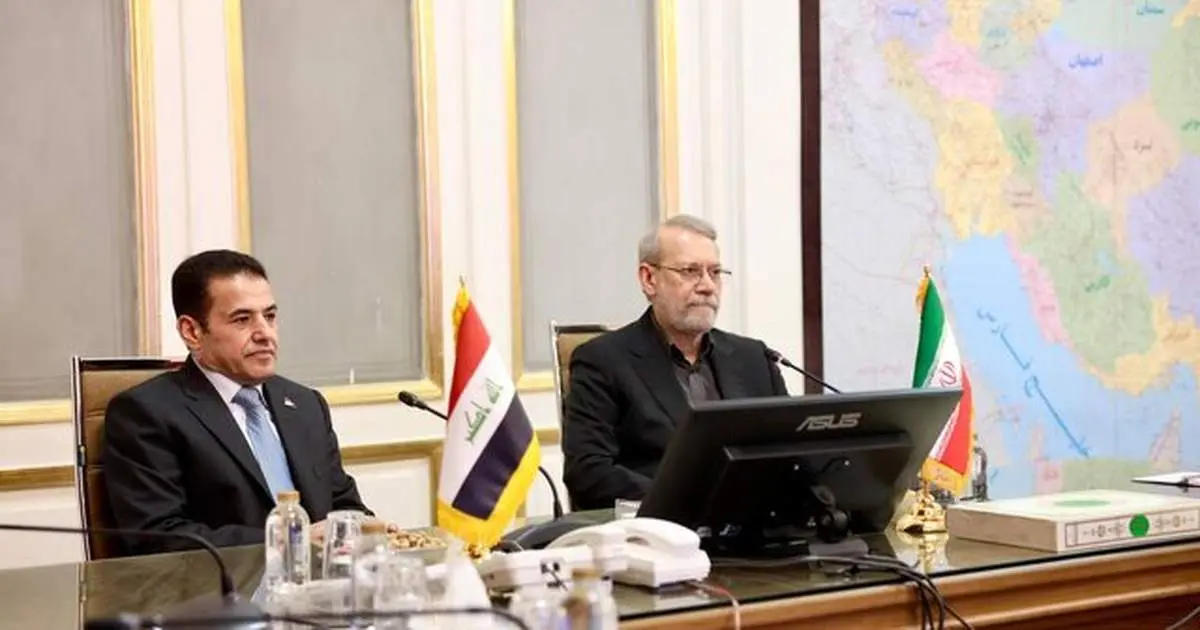 واکنش بغداد به دیدار لاریجانی و قاسم الاعرجی در تهران