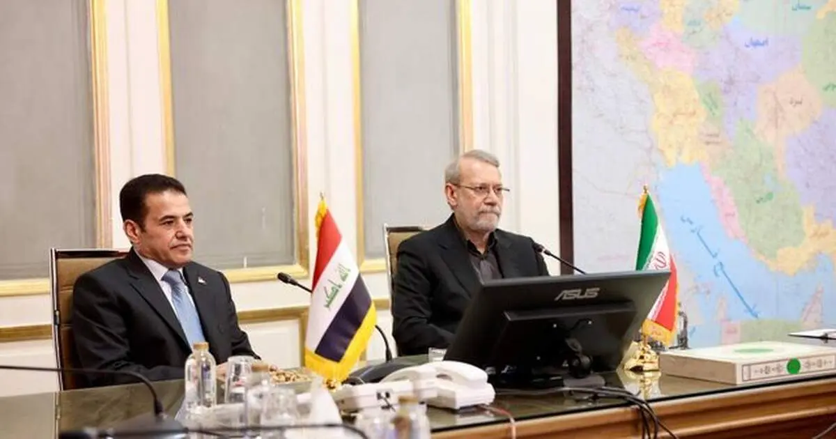 واکنش بغداد به دیدار لاریجانی و قاسم الاعرجی در تهران 