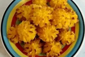 طرز تهیه رز نارگیلی شیرینی ماه رمضان