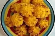 طرز تهیه رز نارگیلی شیرینی ماه رمضان