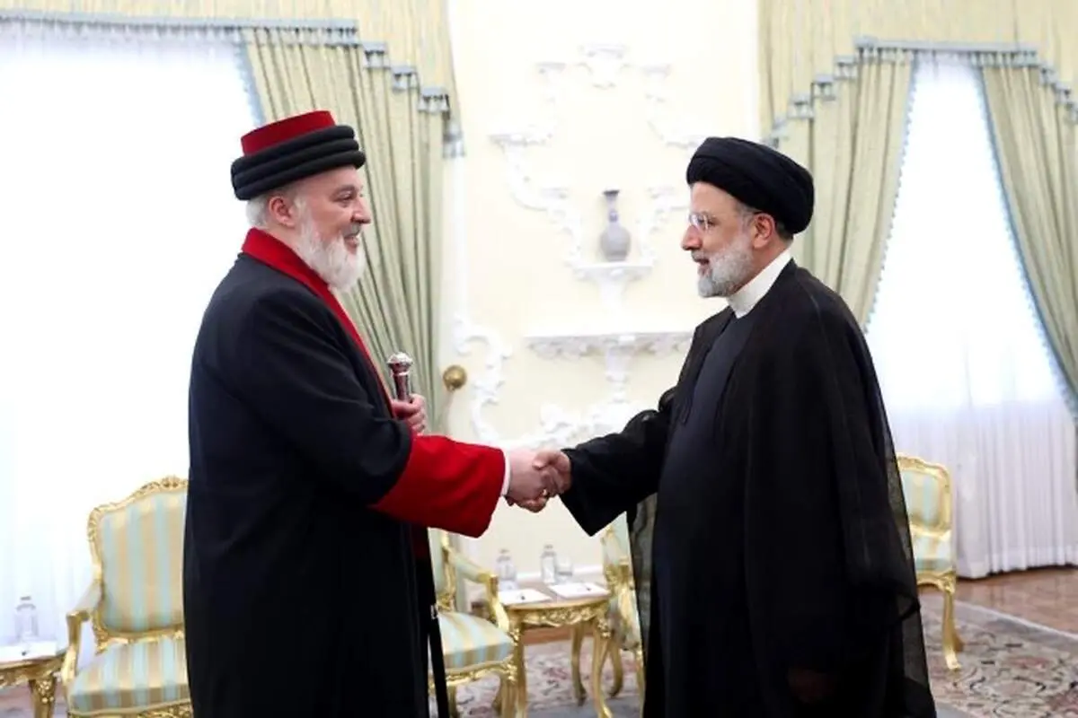 دیدار رییسی با رهبر جهانی کلیسای شرق آشوری