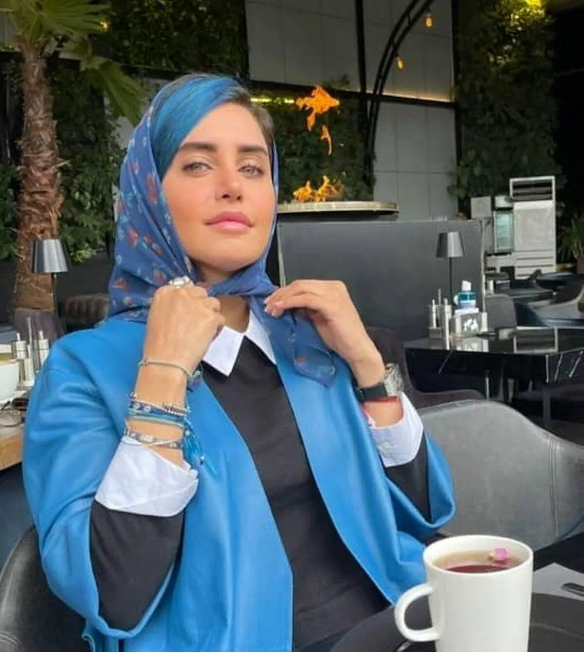  حرکات غیرعادی مهناز افشار در پارتی لاکچری با حضور بازیگر جنجالی داخلی!/ تصاویر
