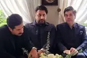 تصاویری از حضور خوانندگان و هنرمندان در منزل استاد گلپایگانی