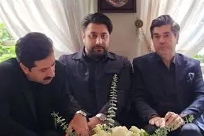 تصاویری از حضور خوانندگان و هنرمندان در منزل استاد گلپایگانی