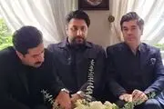تصاویری از حضور خوانندگان و هنرمندان در منزل استاد گلپایگانی