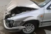 پرواز خودرو سمند در اتوبان بسیج 