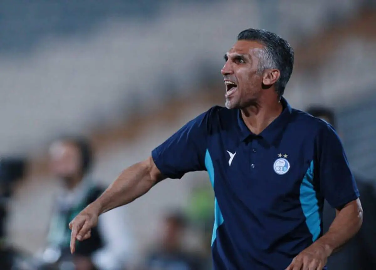 تصویر عجیبی از هاشمی نسب بعد از صدرنشین شدن پرسپولیس