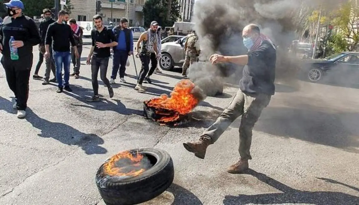 تبدیل بیروت به میدان جنگ!/ خیابانها بسته شد