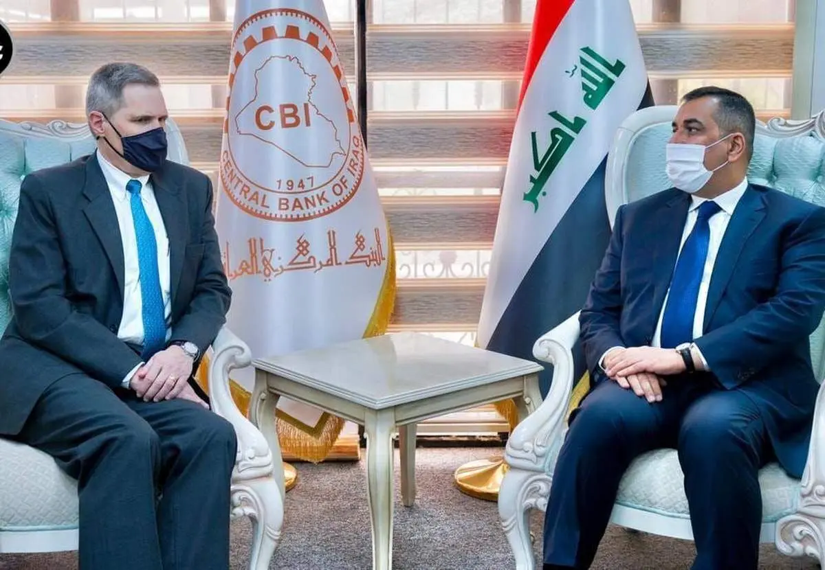 سفیر آمریکا برای کمک به اصلاح نظام بانکداری عراق اعلام آمادگی کرد