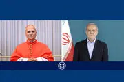 پیام تبریک پزشکیان به رهبر کاتولیک‌های جهان
